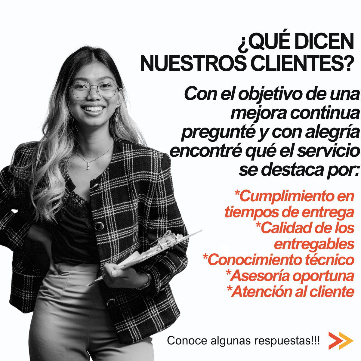 Testimonios de clientes